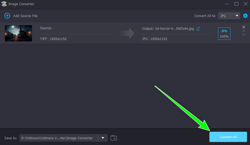 Schaltfläche „Alles konvertieren“ Vidmore