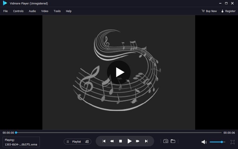 Vidmore Player Bester Audio-Player