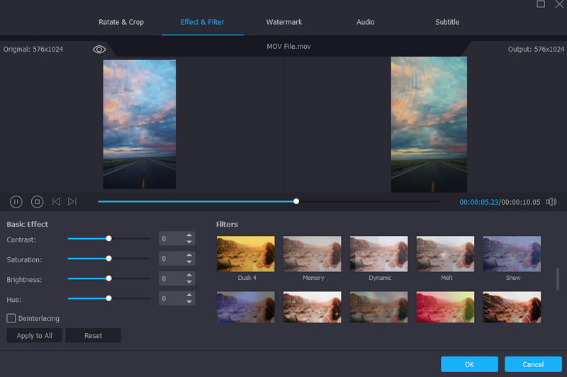Vidmore Video Editor für Bilder und Videos