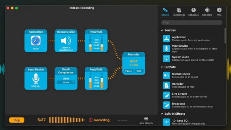 Audio Hijack Musiksoftware