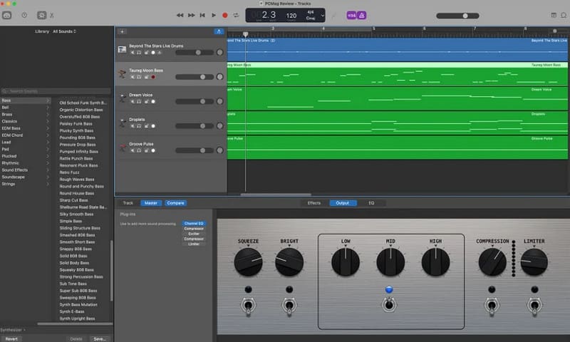 GarageBand Musiksoftware