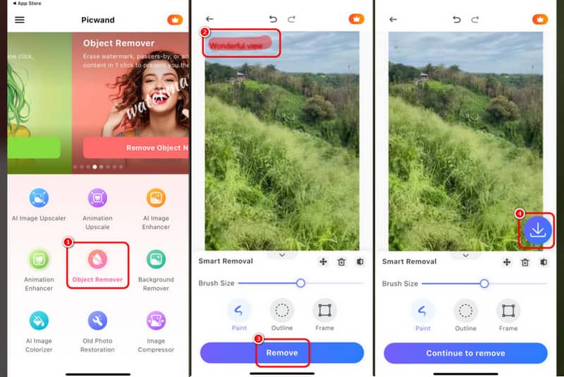 Text aus Bild mit iOS entfernen