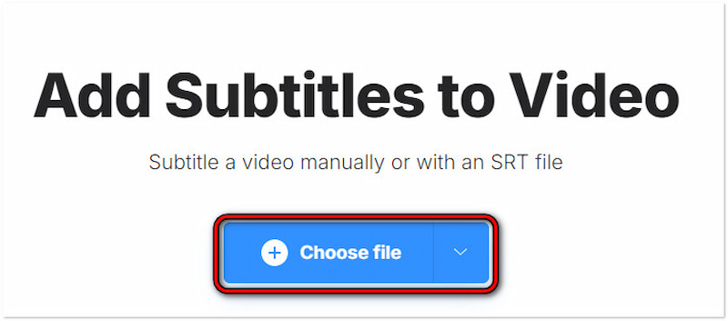 Videodatei auswählen