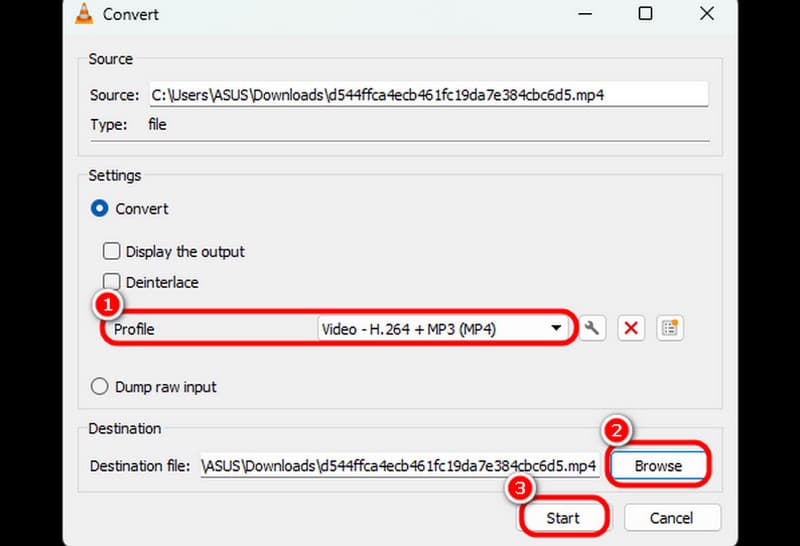 GIF in MP4 umwandeln mit VLC