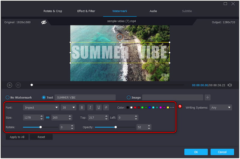 Untertitelstil anpassen