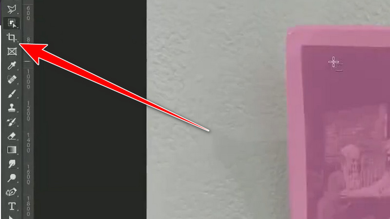 Bild-Zuschneider Photoshop starten