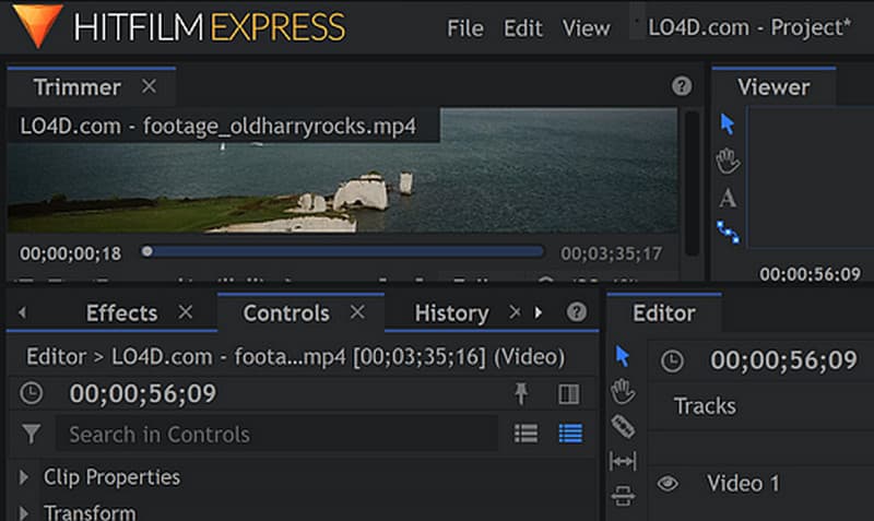 HitFilm Video-Editor Mac