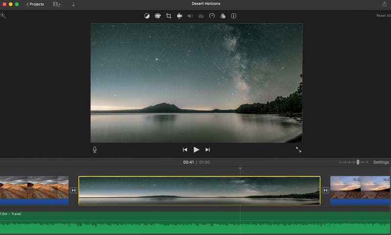 iMovie Video-Editor Mac