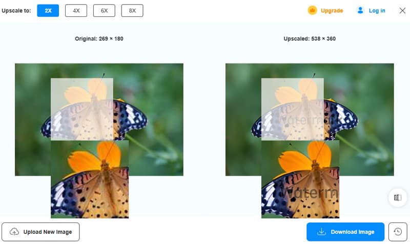 Vidmore Kostenloser Online-Bild-Upscaler