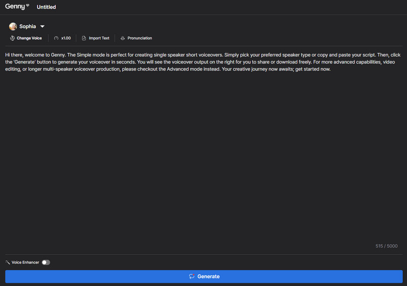 Genny-Voiceover-Generator