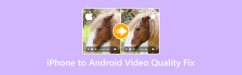 Videoqualitätsproblem von iPhone zu Android beheben