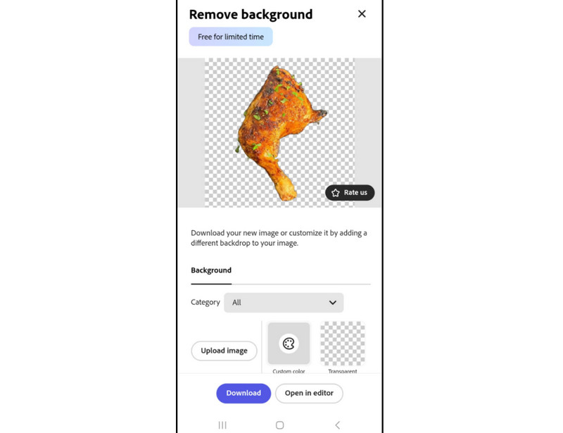 Adobe Express Entferner-App für Android