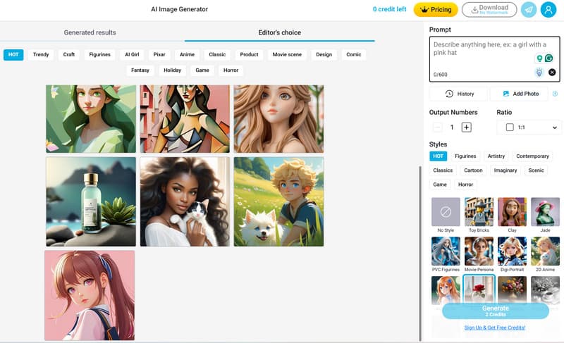 Funktion KI‑Bildgenerator