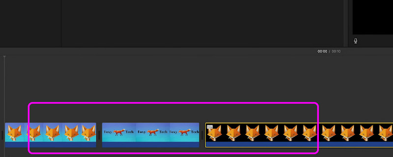 MOV-Datei anordnen iMovie