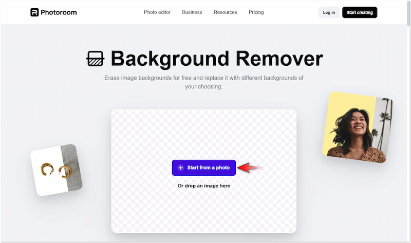 Mit einem Foto beginnen