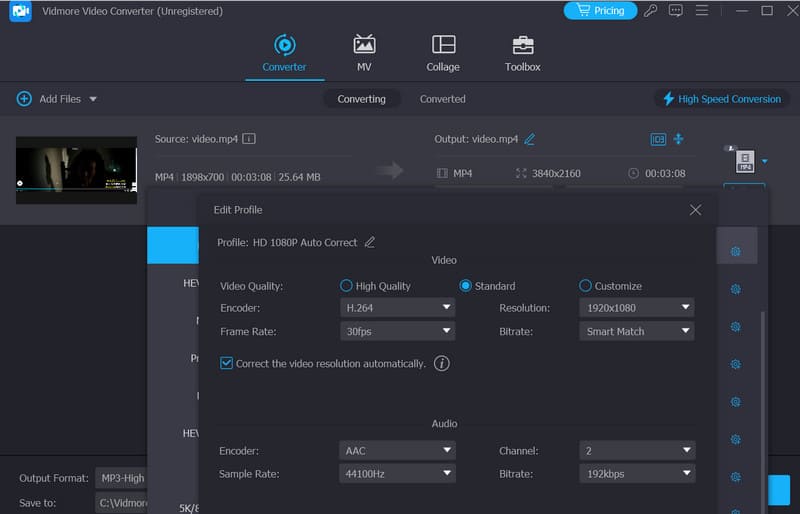 Vidmore Frame Rate Converter