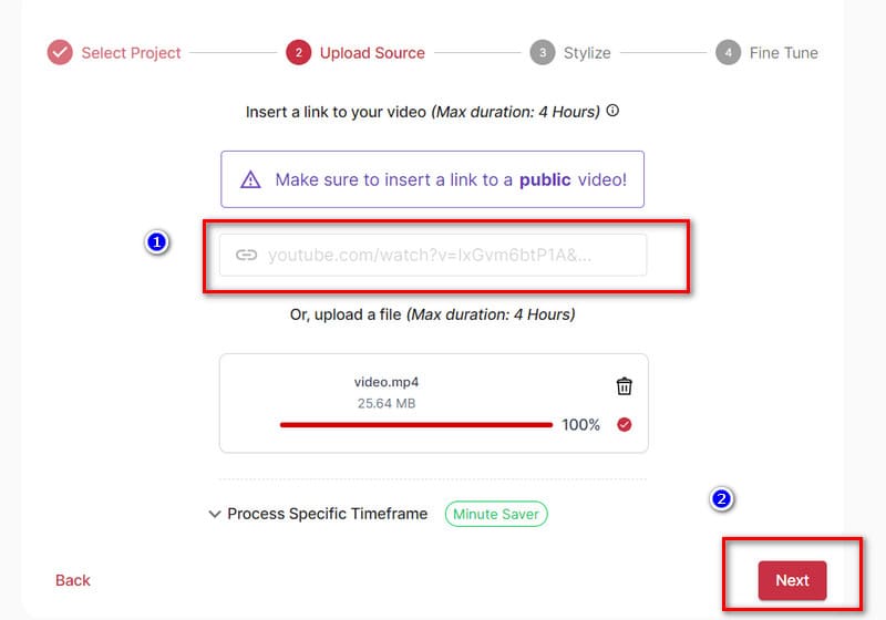 Getmunch Video hinzufügen