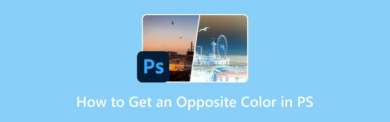 Wie man eine Gegenfarbe in Photoshop erhält