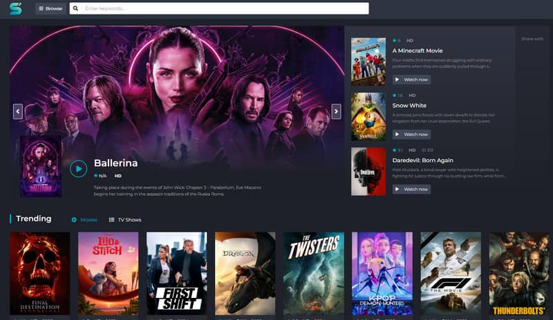 SFlix Film-Streaming-Seiten