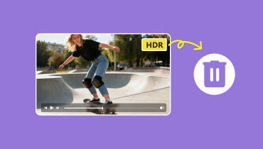 HDR aus Video entfernen