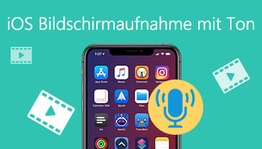 iOS-Bildschirm mit Ton aufnehmen