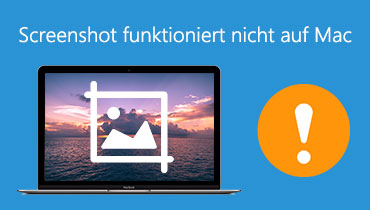 Screenshot funktioniert nicht auf dem Mac