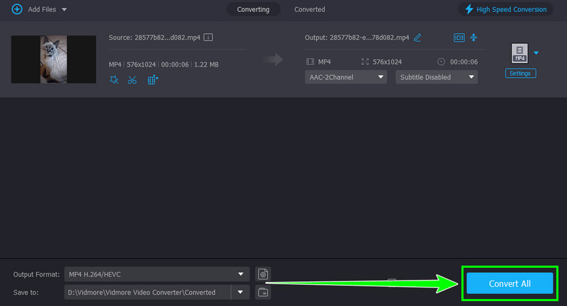 Alles konvertieren Vidmore