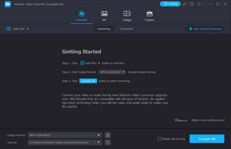 Vidmore Video Audio Enhancer Dateien hinzufügen