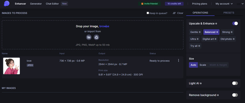 Was ist Lets Enhance Image