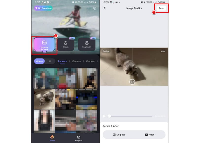 Video verbessern Airvid