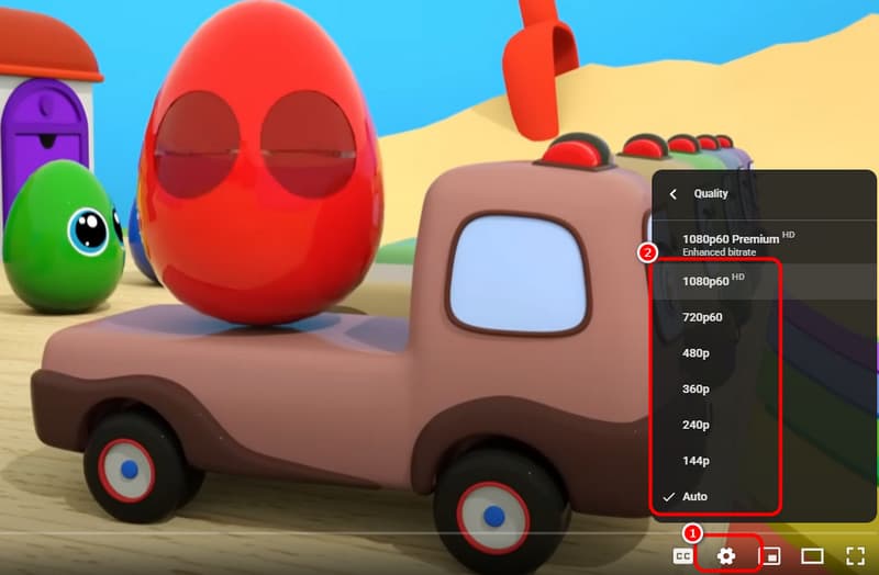 Set High Quality Youtube Playback