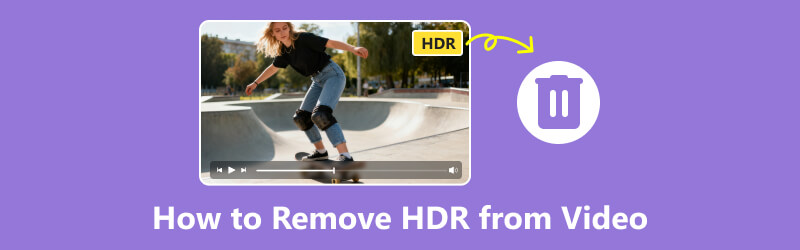 HDR aus Video entfernen