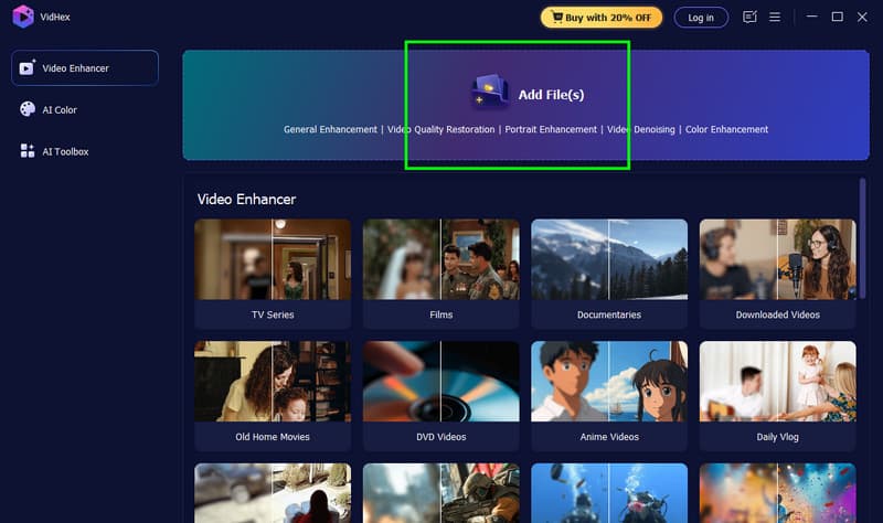 Dateien hinzufügen Video hinzufügen Vidmore