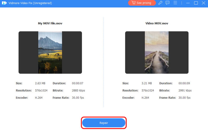 Video mit Tipard reparieren