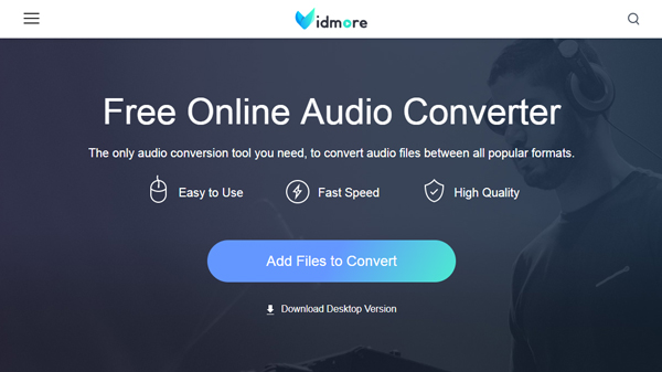 Vidmore kostenloser Audiokonverter