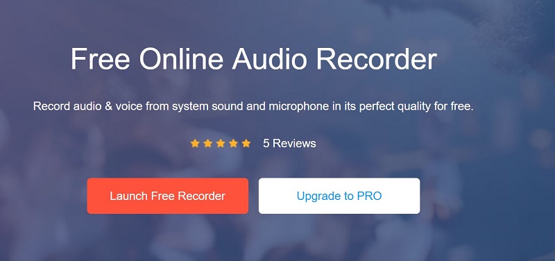 Free Recorder starten