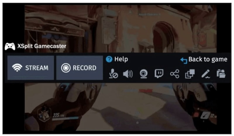 XSplit Gamecaster für Spiele