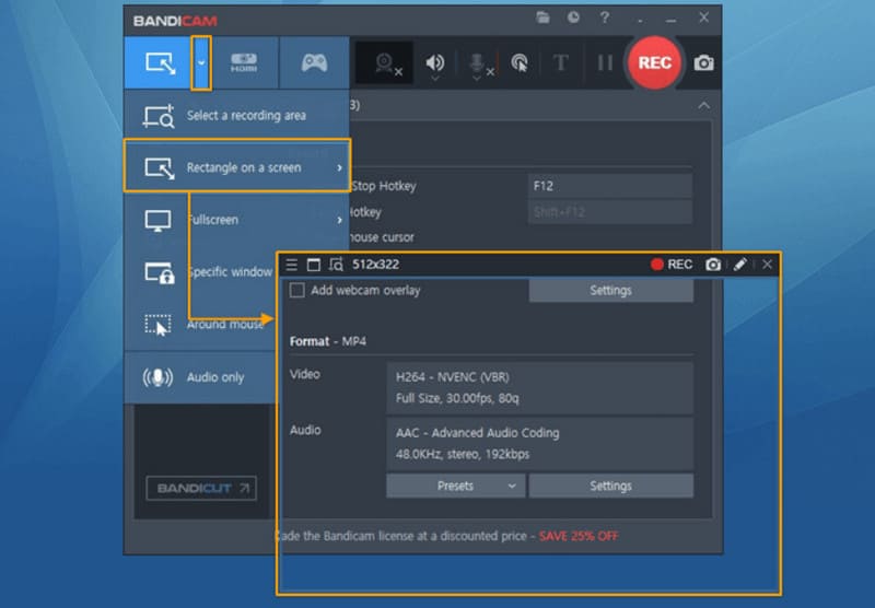 Bildschirm aufnehmen