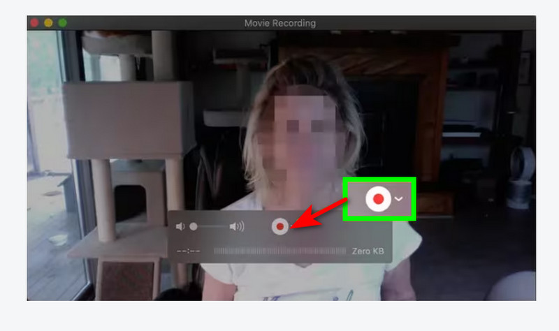 Start-Button in QuickTime
