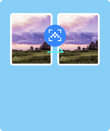 Bild mit niedriger Auflösung in hohe Auflösung umwandeln