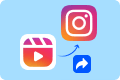 Reels auf Instagram teilen