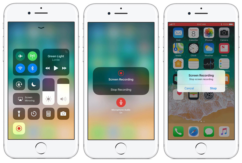 iPhone Bildschirm iOS