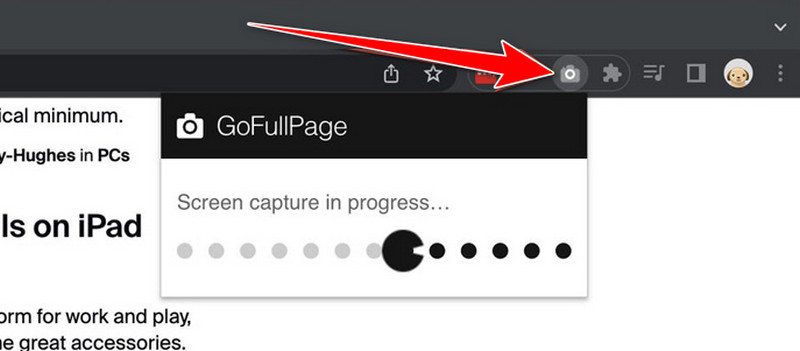 Screenshot in Google Chrome mit Erweiterung erstellen
