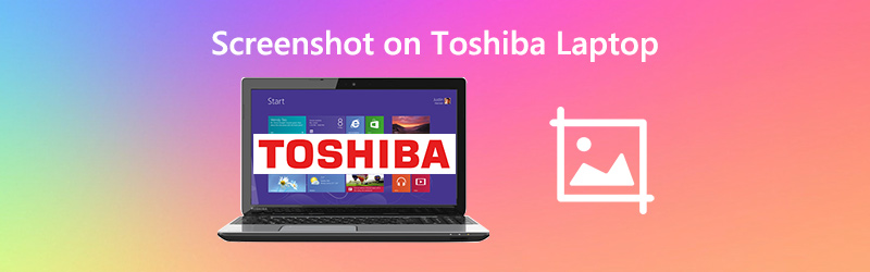 Screenshot auf dem Toshiba Laptop