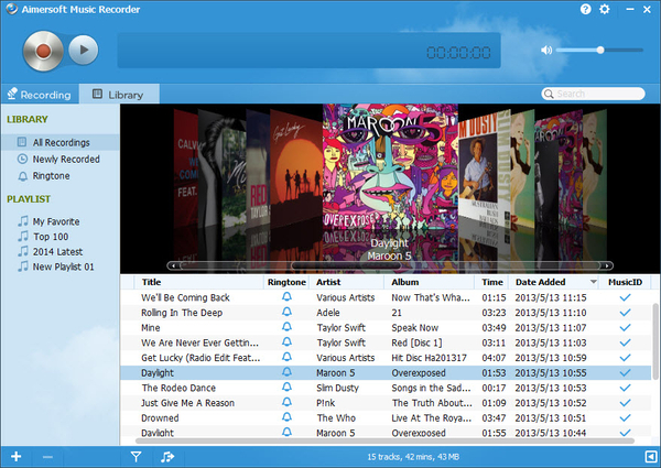 Aimersoft Audiorecorder