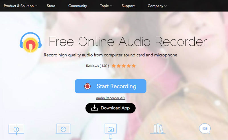 Apowersoft Online Audio Recorder