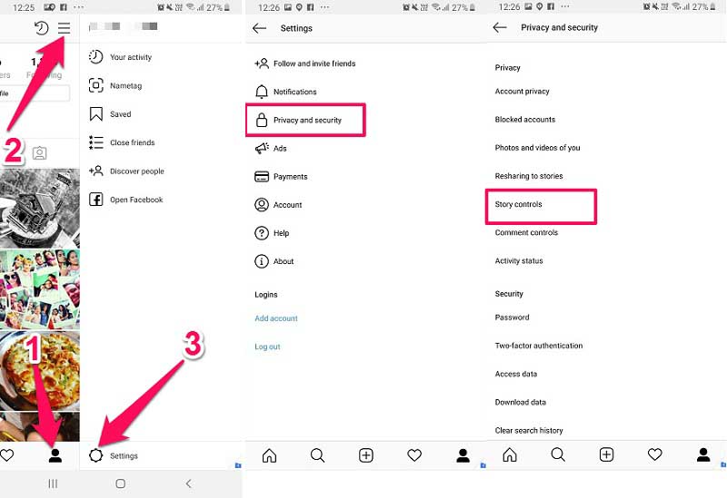 Speichern Sie Ihre Instagram-Story automatisch