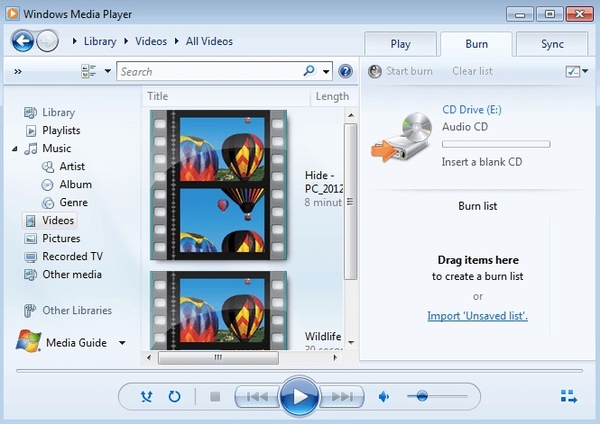 Windows Media Player