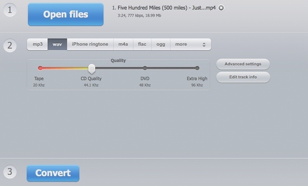 Online Audio Converter