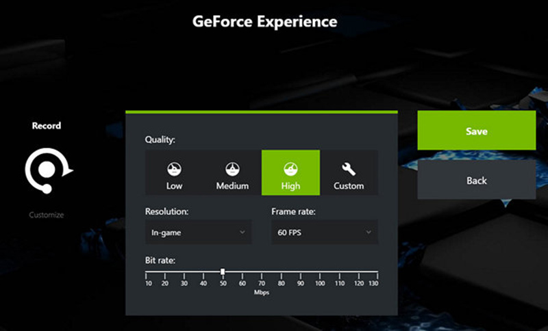 Как включить geforce в игре